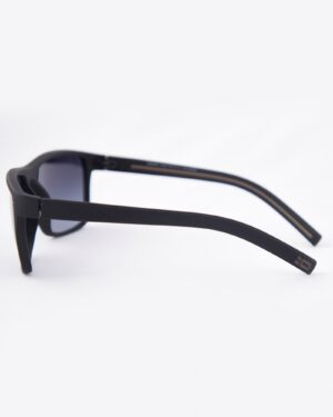 عینک آفتابی طبی مردانه مشکی - قهوه ای - بغل
