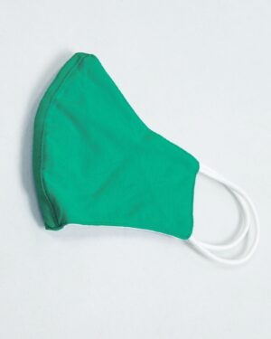 ماسک تنفسی پارچه ای-سبز دریایی -نیمه خارجی ماسک