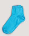 جوراب مردانه نخی- آبی روشن- جفت