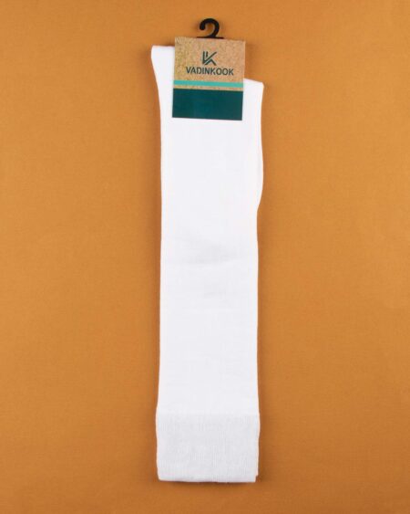 جوراب نخی S35- سفید (1)