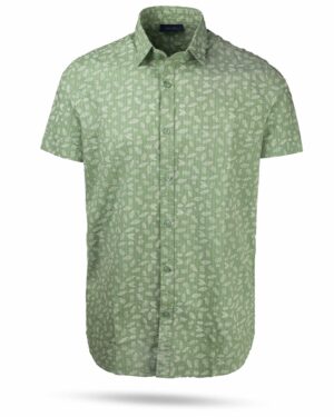 پیراهن مردانه 1435- سبز زمردی (2)