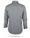 پیراهن مردانه 11031-T21- طوسی کمرنگ (8)