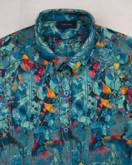 پیراهن هاوایی مردانه 4030- چند رنگ (4)