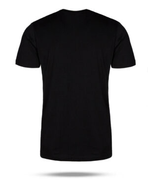 sport black patterned t-shirt for men